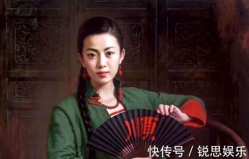 艺术作品#佳人巧笑兮,容华若桃李:油画人物艺术作品