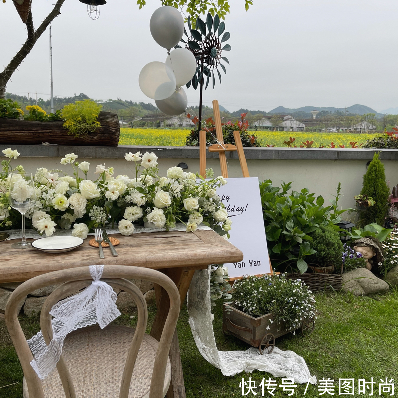 稻香|80㎡最美乡村别墅小院，全由自己亲手布置设计，超有成就感