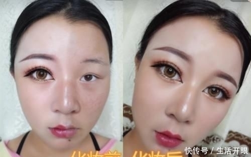 手残党|女生为啥要化妆化妆前后判若两人,看完手残党求你放过自己