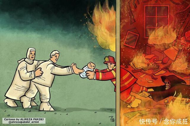 20张国外漫画：穷人富人差距过于真实，图3一图揭穿网络骗局