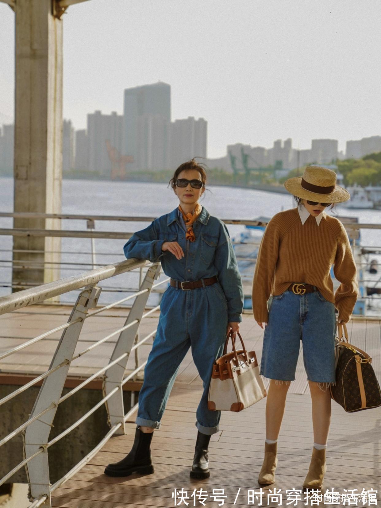 针织开衫|50岁之后不想穿出乡村大妈感,瞧瞧三木妈妈的时尚穿搭,时髦优雅