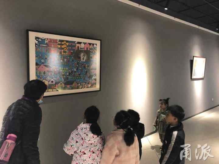 酷爱农民画的镇海老人去世了 家乡特地为他举办纪念展