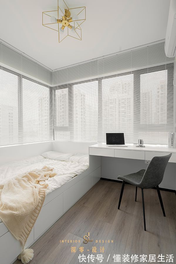 榻榻米|卧室小,我会这样安排床和衣柜,让木工无缝衔接打一起,实用性强