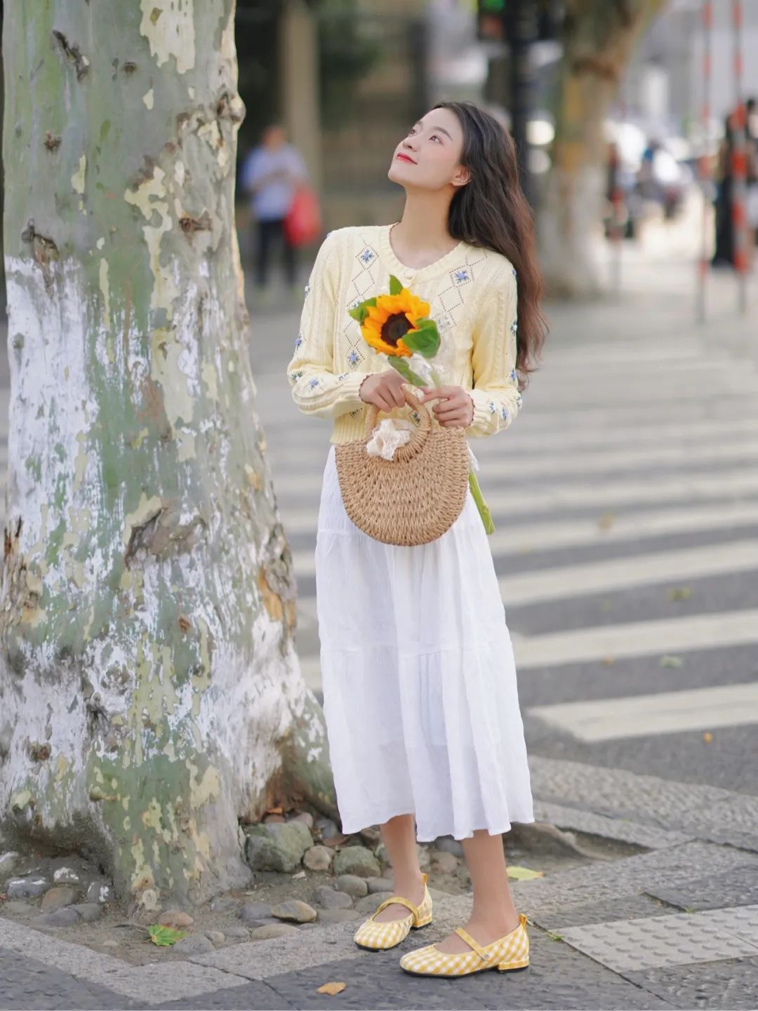 cp|衬衫+裙子、T恤+半裙=小个子夏秋王炸CP,巨洋气