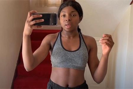 体重|女学生每天只吃鸡蛋,坚持健身30分钟,5天后体重腰围有啥变化