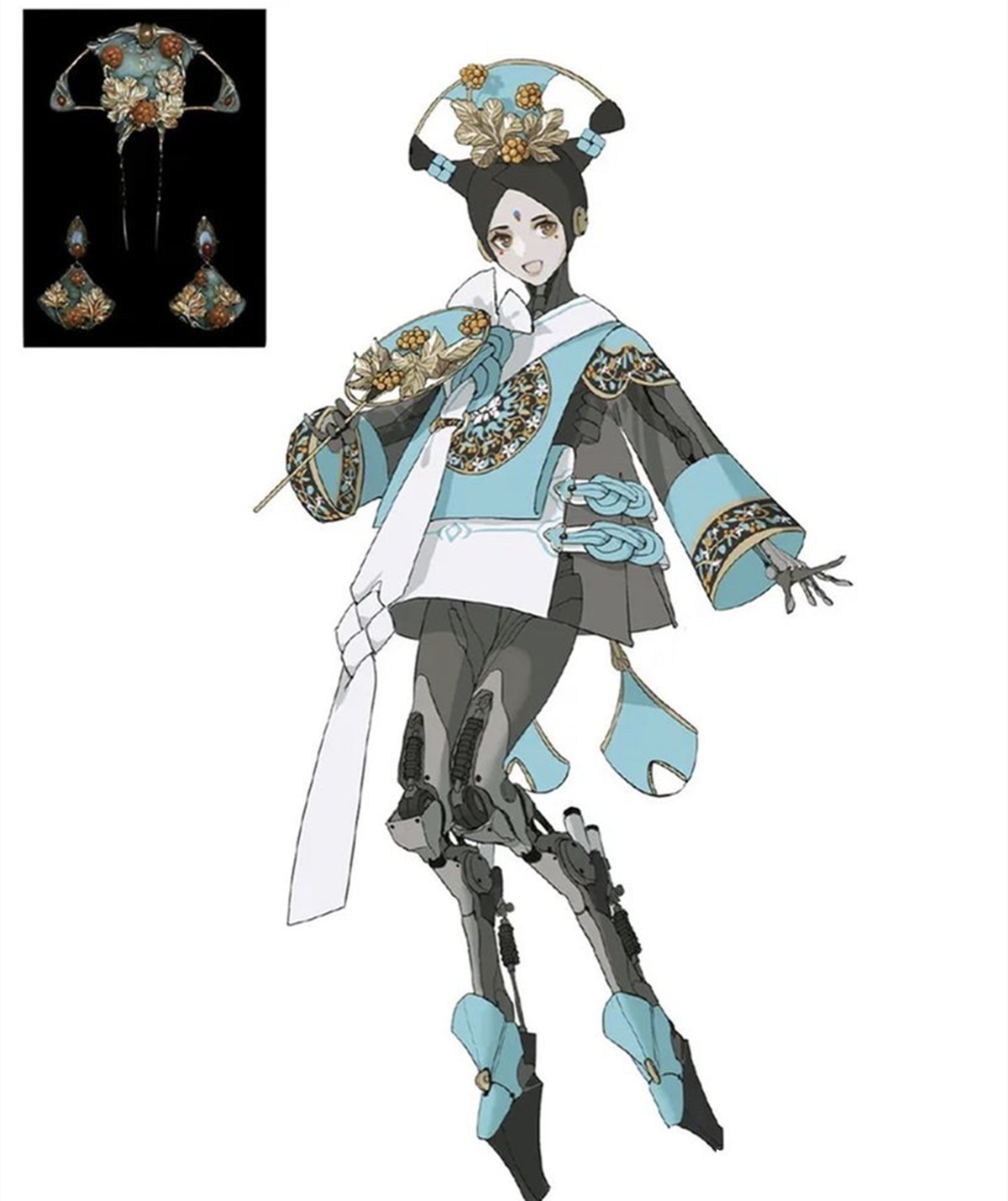 日漫|装饰品也能二次元,就凭这些化身为女孩儿的作品,画师应该是单身