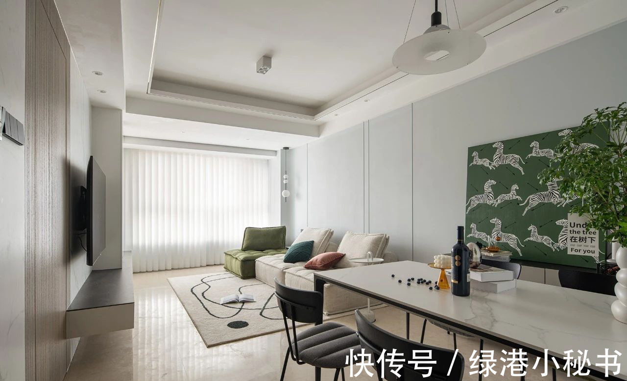 简约|装修案例欣赏:带有柔和滤镜的现代简约风格,精致得令人向往!