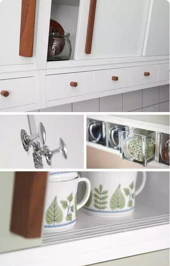 吊柜|厨房吊柜这样设计,真是头一次见!再也不用担心碰头了!