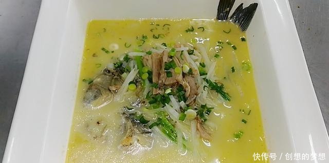 鲫鱼羊肉汤——酒店大厨将羊肉、萝卜、鲫鱼合烹,营养健康价值高