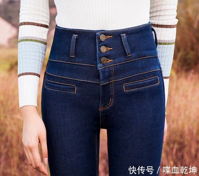 好身材|修身高腰牛仔裤,轻松秀出好身材,成为女神们的首选