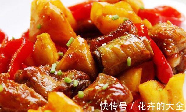 菠萝|孩子最爱吃的“酸甜菜”，开胃消食，爽滑鲜嫩，简单易学好吃不贵