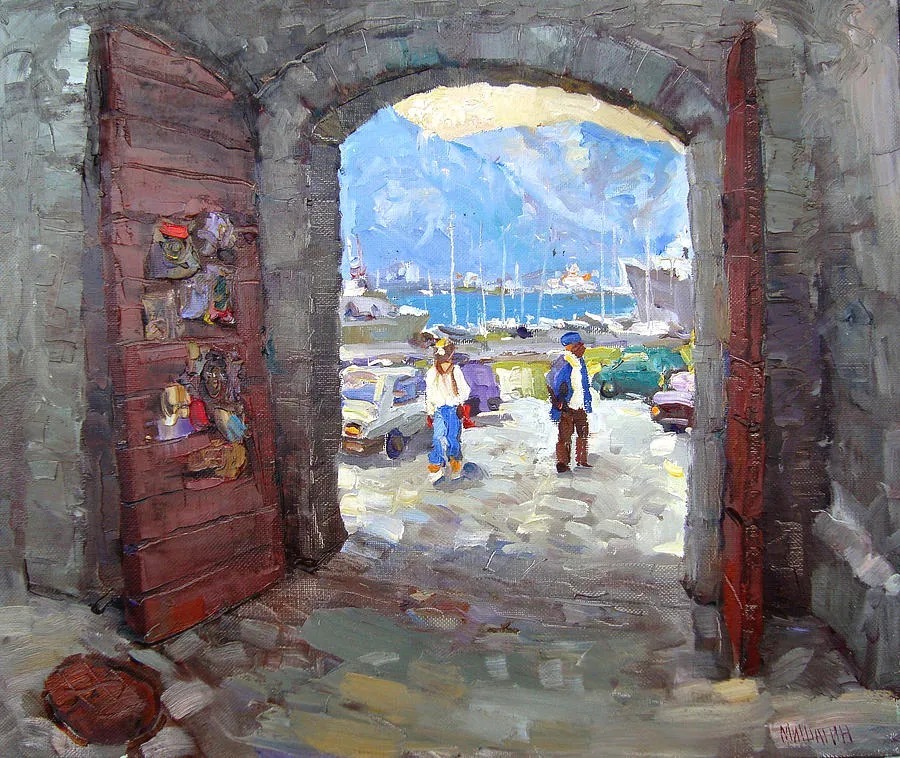 米沙金!俄罗斯画家米沙金的风景油画,美的不要不要的!