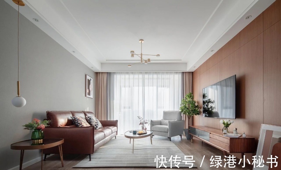 木纹板|装修案例欣赏:小北欧风格的居家设计,简洁的同时又不失温馨感!