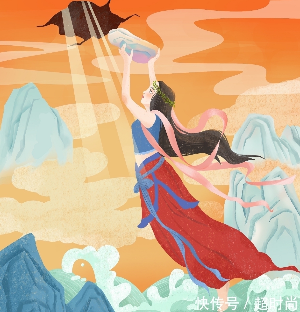 洛阳盆地@《山海经》深藏的秘密:女娲确有其人,统治130年后“化身为神”