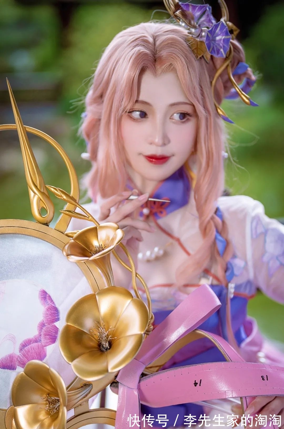 王者荣耀|cos:王者荣耀王昭君-乞巧织情cos正片@鹿璐