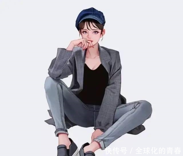  头像|属于女神的手绘头像应该是这样的