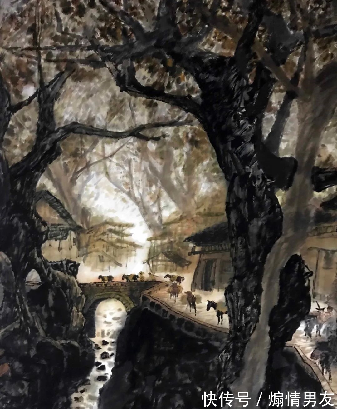 四川省诗书画院|曹念-川盐古道系列美术作品