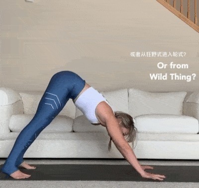 瑜伽|瑜伽轮式总是起不来那是你没试过这样练