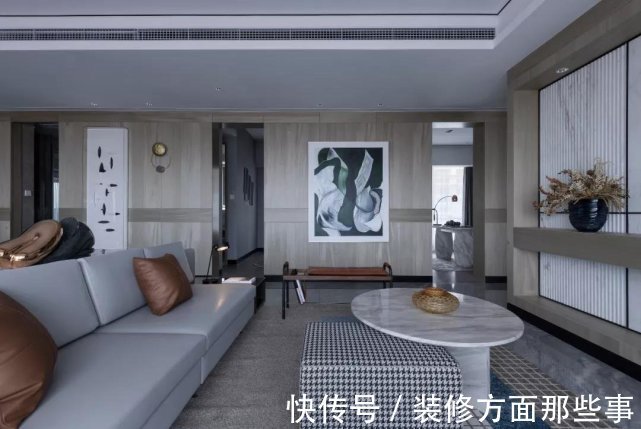 大师|146平现代风四居室,一步步的雕琢,着实显现大师风范