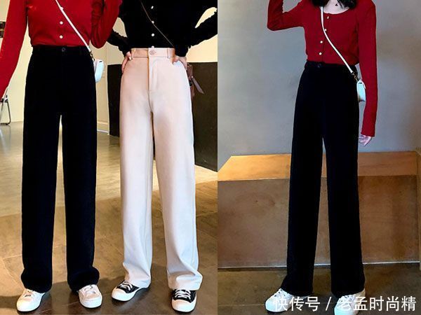 秋冬裤子还是休闲裤好,保暖时髦又能拥有大长腿