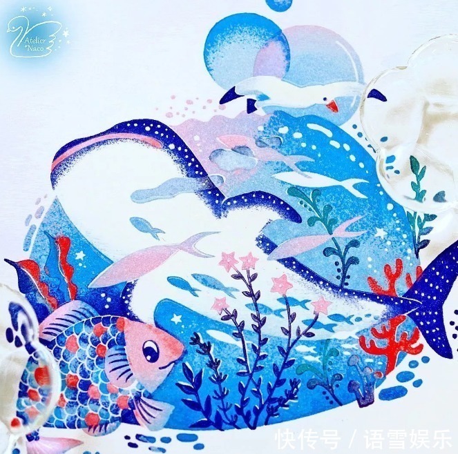 梦幻#她用橡皮制作出梦幻般的童话世界,精细的雕工堪比电脑绘制