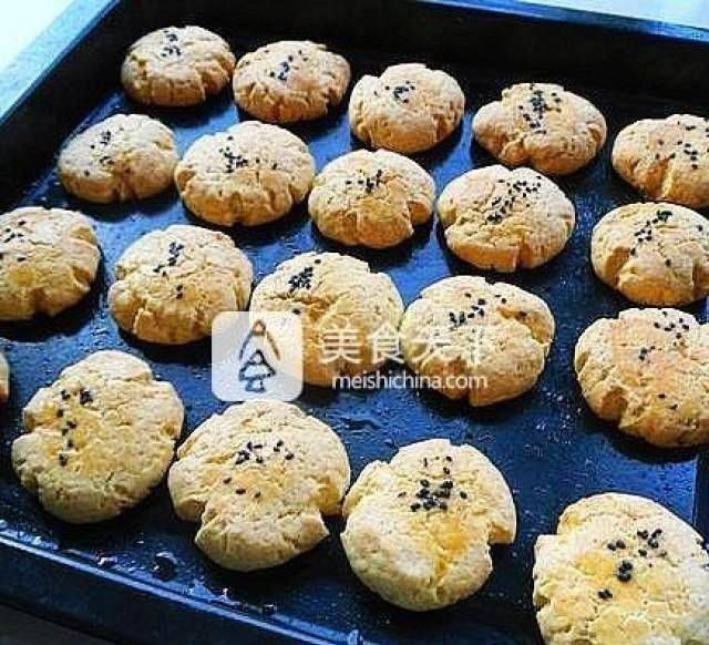 迷你芝麻酥,香酥可口,自制零添加,超简单的下午茶小点