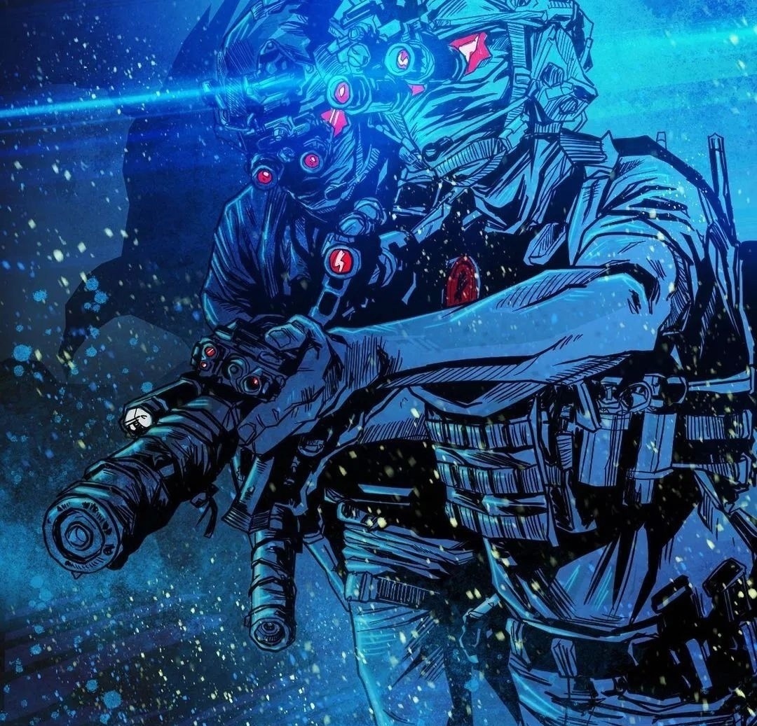 硬核|炸裂战术视觉!硬核漫画!这个讲PMC的硬核战术漫画谁看过?