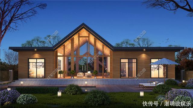 别墅|农村养老还是一层好,18万起建的平层别墅,心动不?