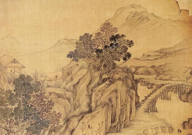 唐伯虎|唐伯虎这幅画在美国拍卖600万,放大6倍,网友:这根本不是画!