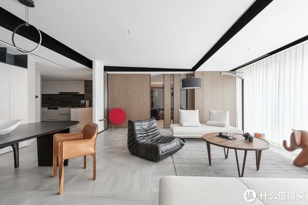 主卧|单身男青年的180㎡之家,全屋简约风,一个人独居,也住出高级感