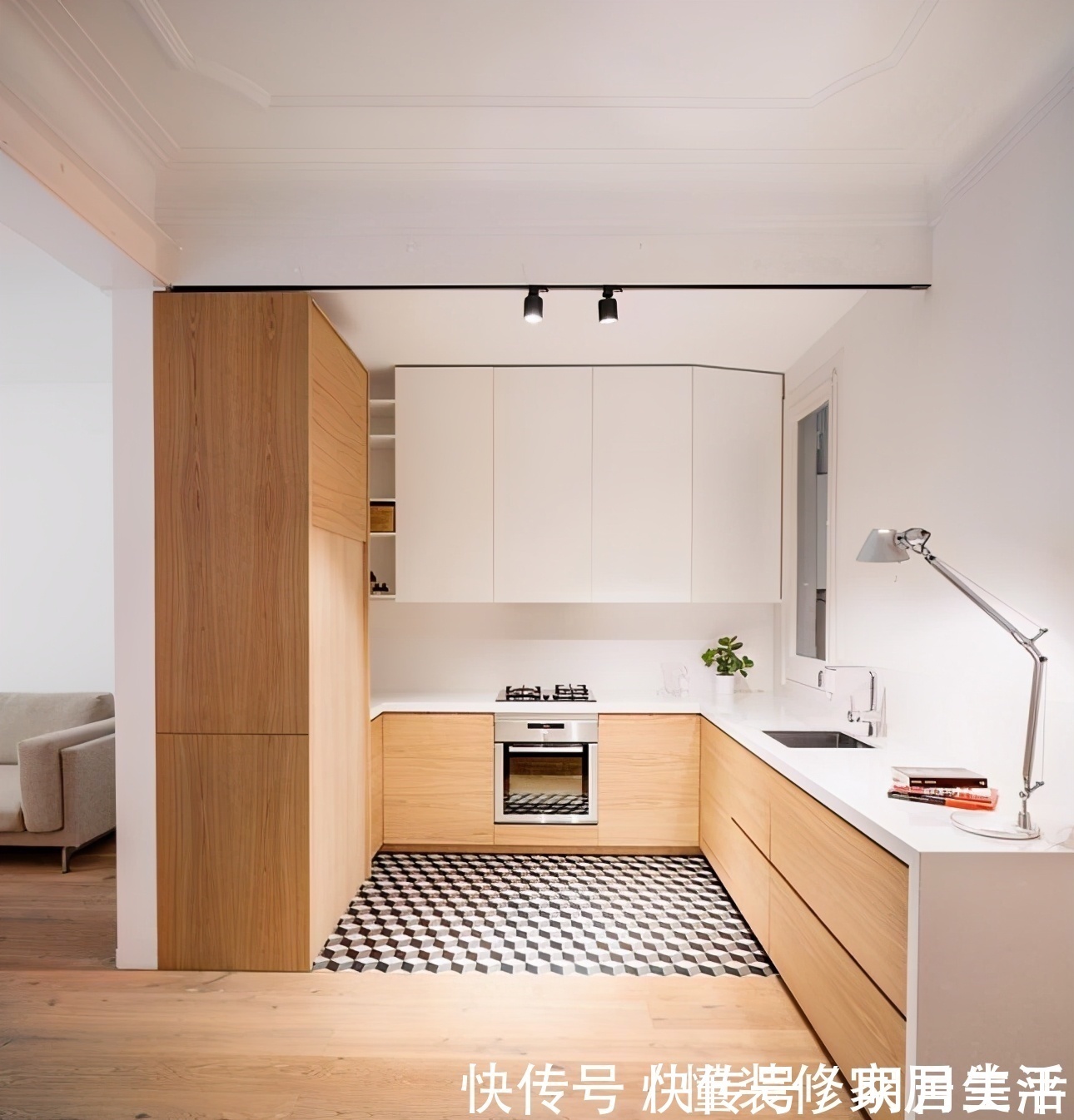 柜子|买这套105㎡房，装修坚持己见全屋做开放式设计，家里敞亮时尚