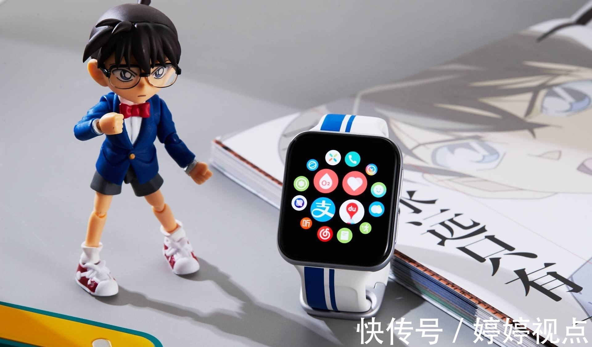 名侦探柯南|动漫迷沸腾的产品:OPPO Watch 2柯南限定版开售,柯南粉必入手