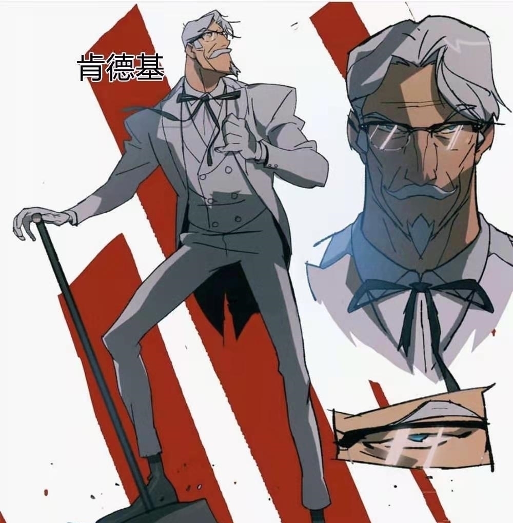 logo|知名LOGO化身为动漫角色时,麦当劳成了小丑,汉堡王的身材像战士