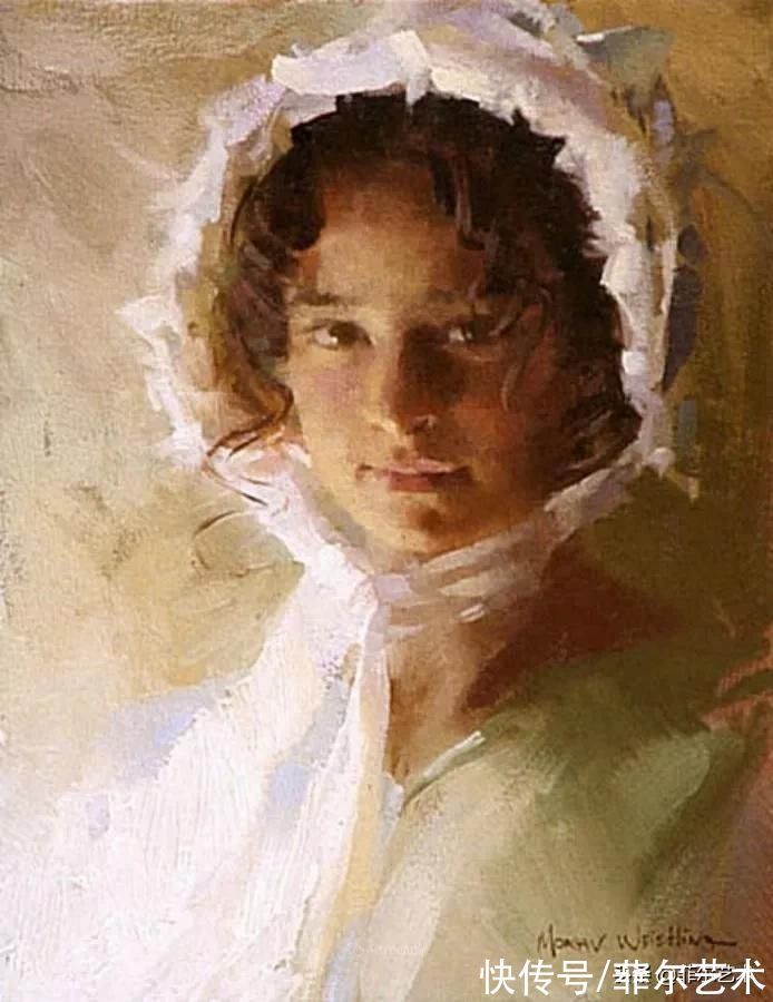 油画#色彩浓郁透明感富有表现力与感染力~画家摩根·威斯特林油画欣赏