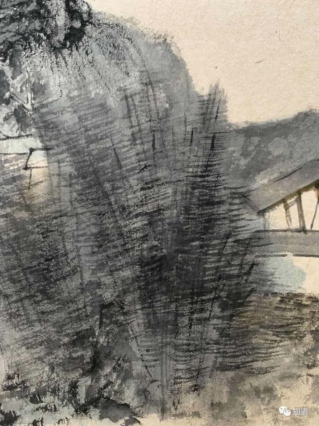 以此意$中学为体、西学为用,那么山水画中的“体”、“用”分别指什么?