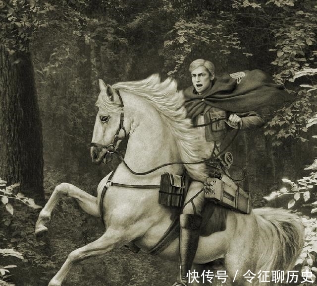 《进击的巨人》珍贵老照片公开，原来三笠也有这么唯美的时刻