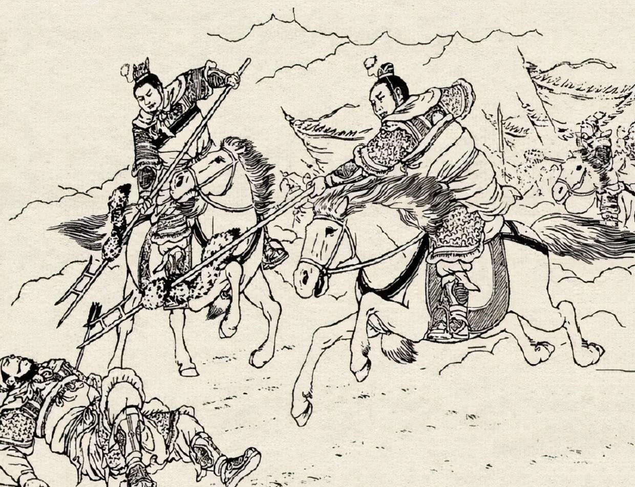 梁山|水浒连环画之《曾头市》,刀马人物精彩传神,令人叫绝