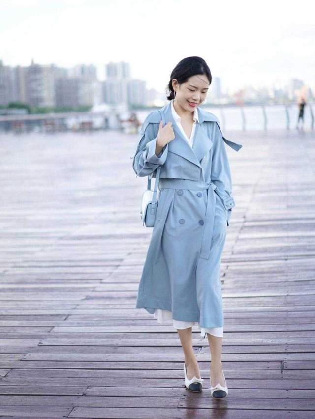 连衣裙|今年秋冬流行的风衣色号都在这,选这5种大衣,让你美出新高度