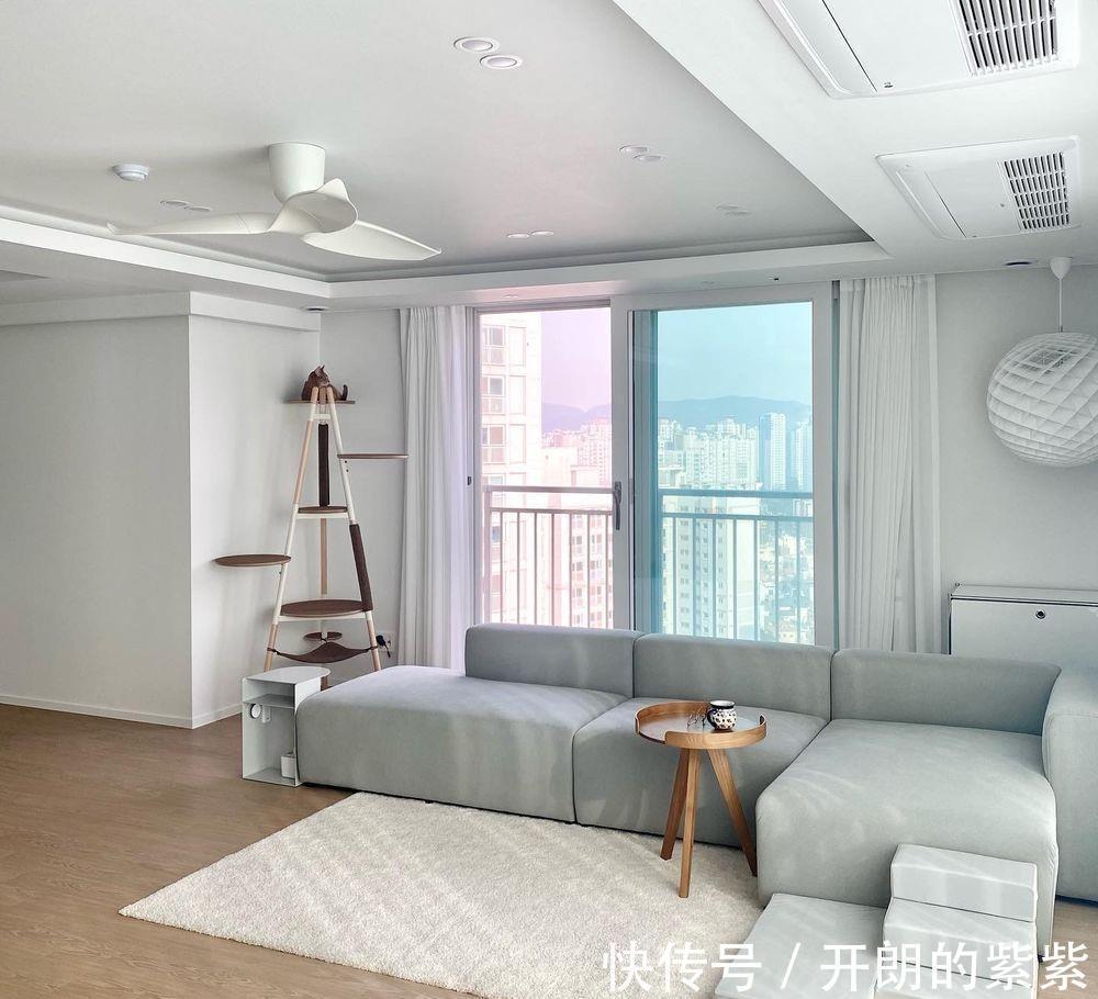 夫妻俩|这套韩国171㎡大平层,得让多少人羡慕!客厅空荡荡看腻随时换