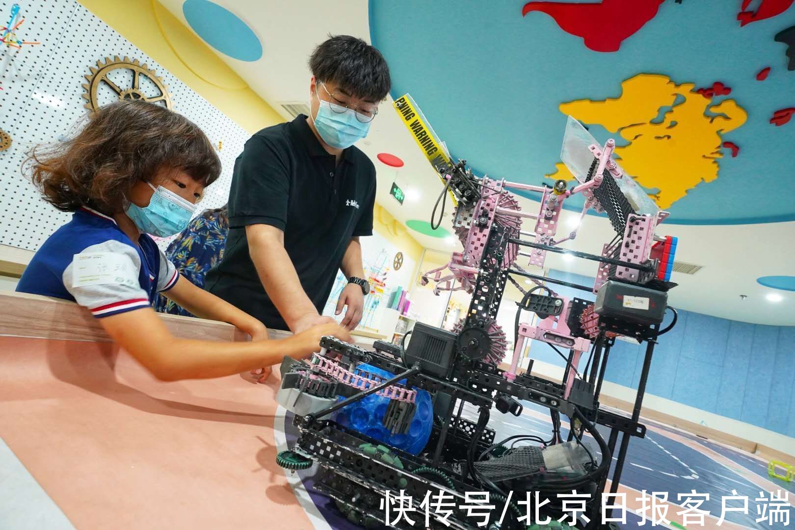 乐学科技|金融街少年科学院的小朋友乐学科技