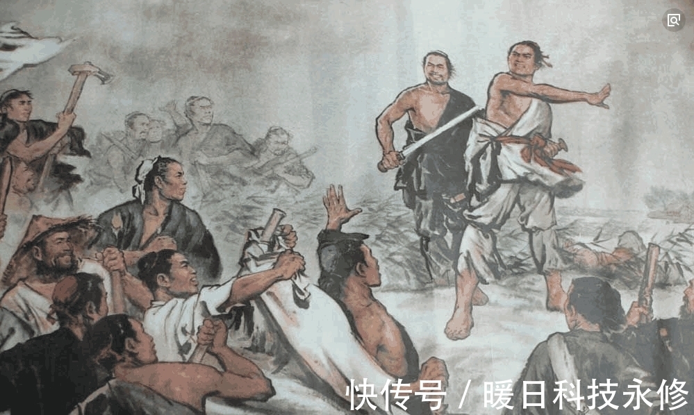 陈胜吴广起义#流芳百世的豪言壮语, 每每看后都热血澎湃, 被称为民族的精神支柱