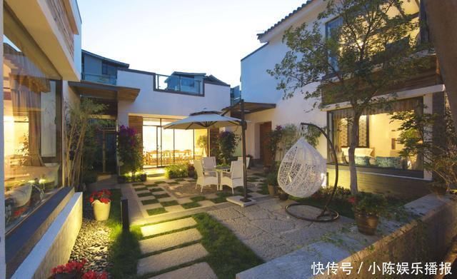 庭院|买房一定要选一楼带庭院的,出门就是小花园,居住环境堪比小别墅