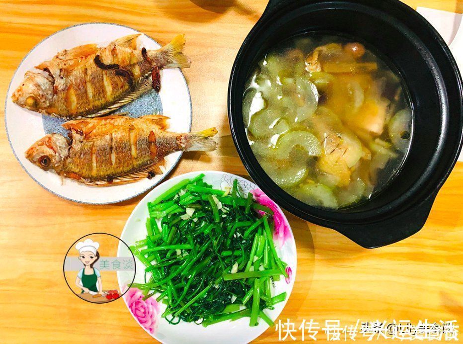 朋友圈|广东90后夫妻晚餐,在朋友圈走红,吃饱吃好不浪费,拒绝精致穷