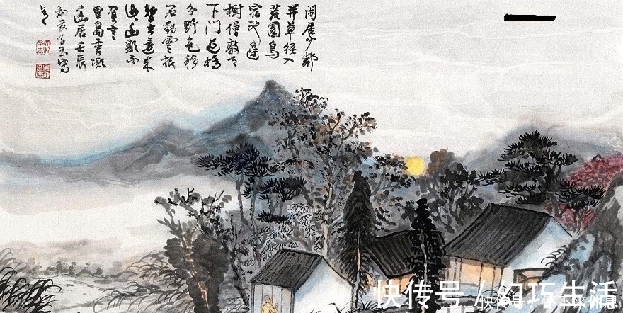 题李凝幽居@人称唐朝最笨诗人,两句诗憋了三年,没想到这两句后来却流传千年