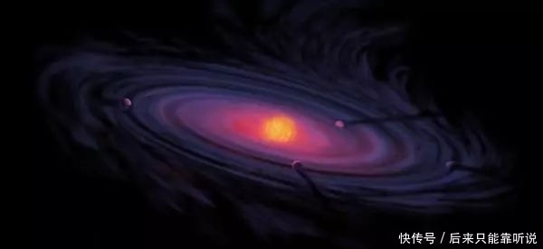 lkc太阳系婴儿时期或许也是这个样?