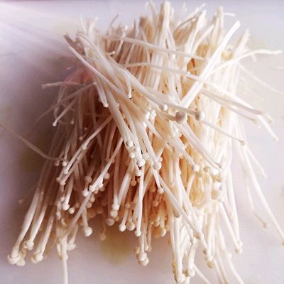金针菇汁|蒜蓉蒸金针菇