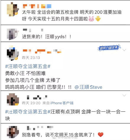 金牌|天天见金！汪顺来全运会进货了 网友：别急着夸......