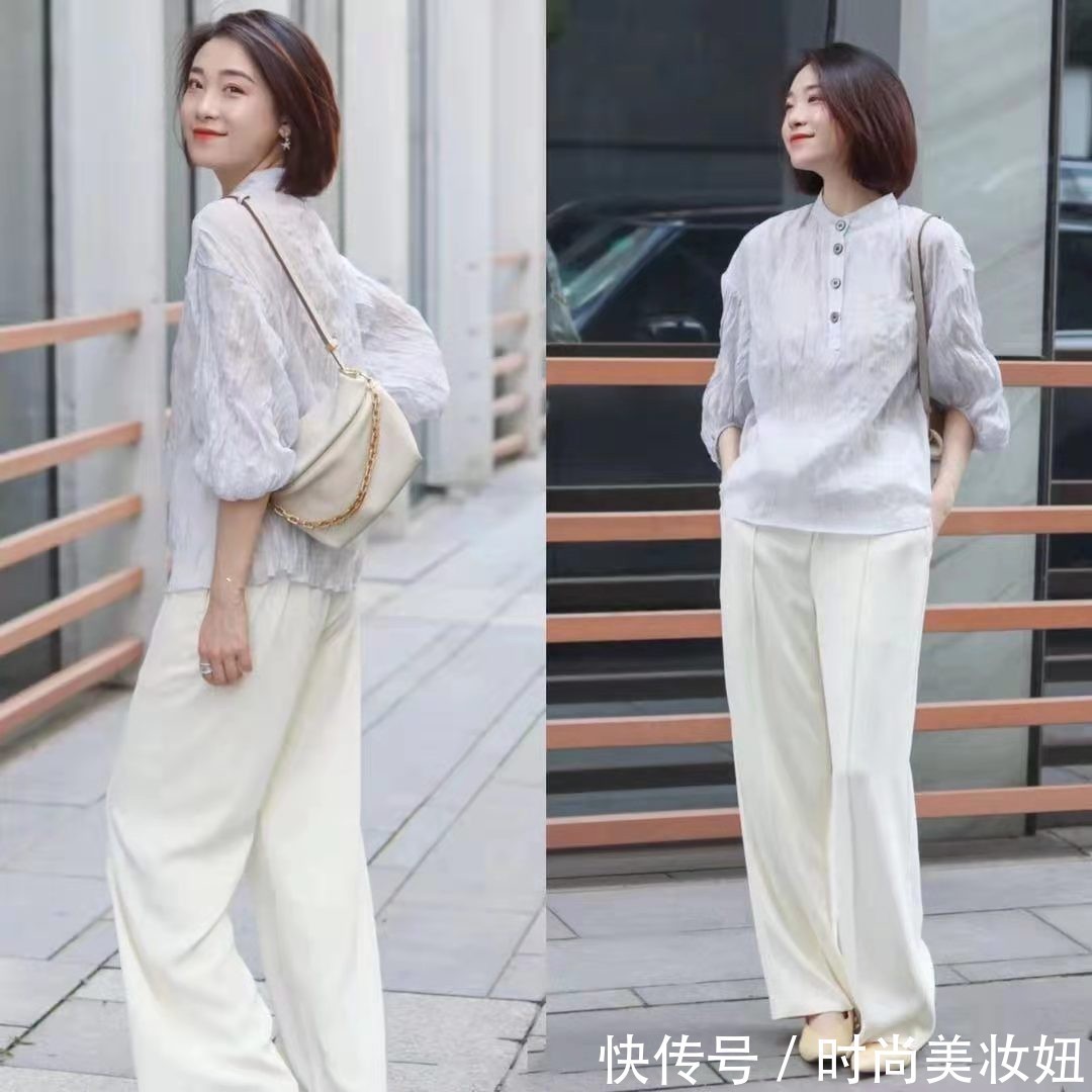 西服|这才是教科书级别的“通勤”穿搭，初秋职场Look，高级又体面