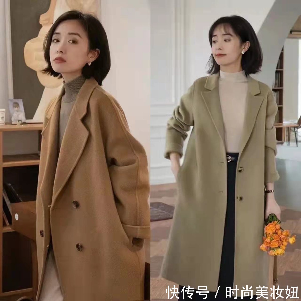 出镜率 女人到了中年,大衣能随便穿,懂得如何露脚踝,知性优雅