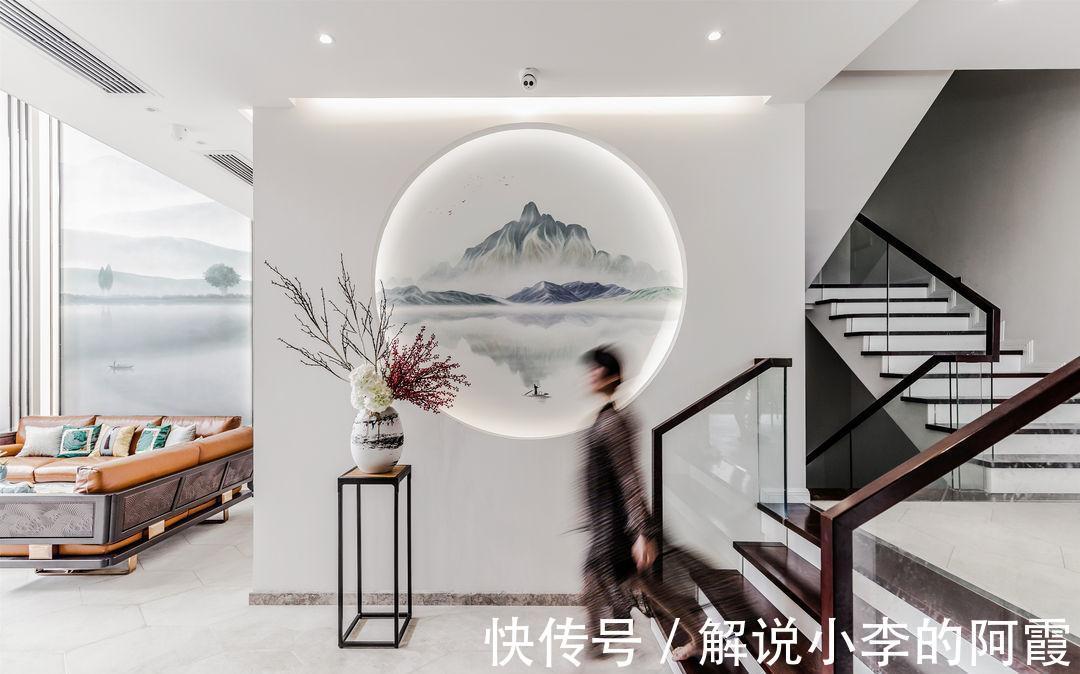 新中式|900平方米别墅大变身,用新中式焕发空间魅力,打造专属空间